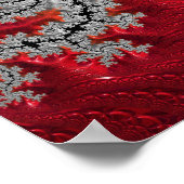 La beauté de Mandelbrots Poster (Coin)