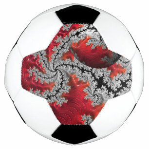 La beauté de Mandelbrots Soccer Ball
