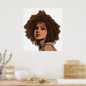 La beauté des cheveux Poster (Cuisine)
