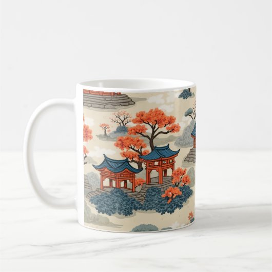 La beauté des palais coréens tasses et tasses (Gauche)