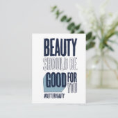 La Beauté Devrait Être Bonne Pour Vous Carte de re (Debout devant)