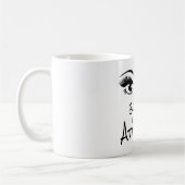 La beauté est une tasse potable d'attitude (Gauche)