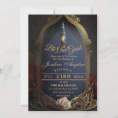 La beauté et la bête douce 16 Invitations (Devant)