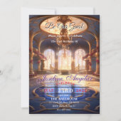 La beauté et la bête douce 16 Invitations (Devant)