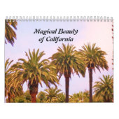 LA BEAUTÉ MAGIQUE du calendrier de la CALIFORNIE (Protection)