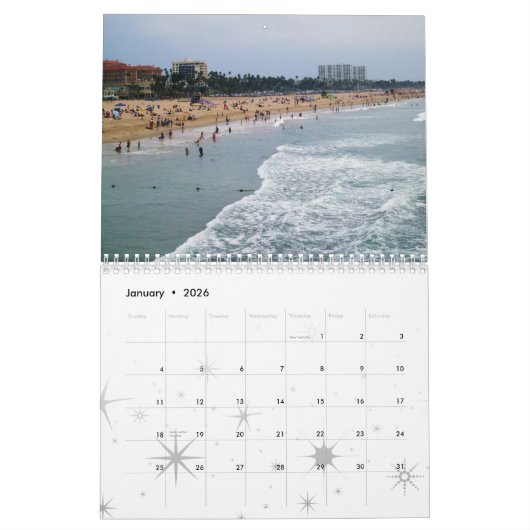 LA BEAUTÉ MAGIQUE du calendrier de la CALIFORNIE (Jan 2026)