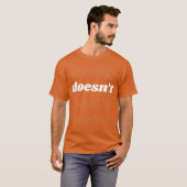 La beauté ne demande pas de T-shirt foncé basique (Devant entier)