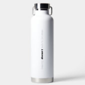 La beauté ne demande pas la bouteille isolée à vid (Avant)