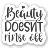 La beauté ne se détache pas de Sticker (Devant)