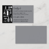 La beauté usine le carte de visite mobile de salon (Devant / Derrière)