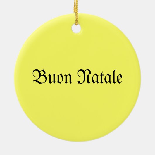 La Befana Ornament (Achterkant)