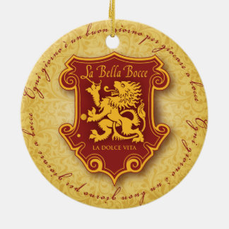 la Bella Bocce-versiering Keramisch Ornament