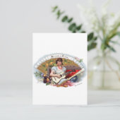 La Bella de Cuba  Cubano Briefkaart (Staand voorkant)