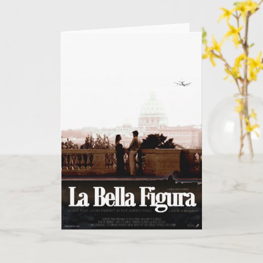 La Bella Figura - carte 1 (Fleur jaune)