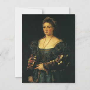 La Bella, Hertogin van Urbino door Titian