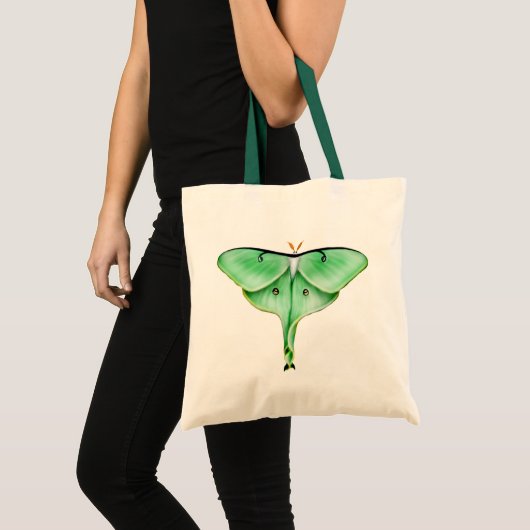 La Bella Luna Moth Canvas tas (Voorkant (product))