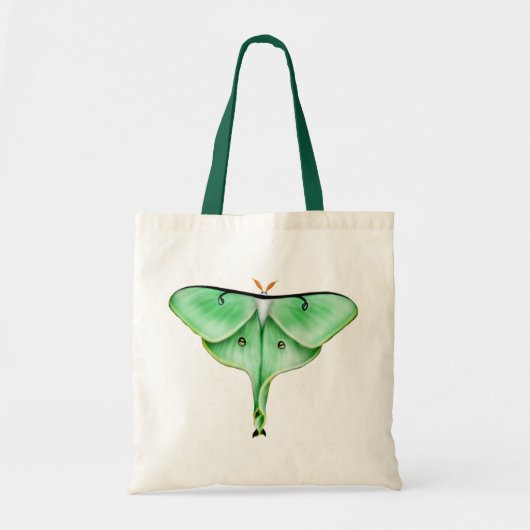 La Bella Luna Moth Canvas tas (Voorkant)