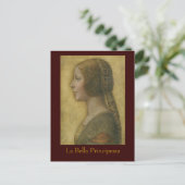 La Bella Principessa Briefkaart (Staand voorkant)