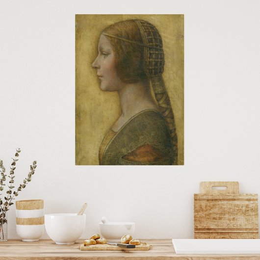 La Bella Principessa Canvas Print (Keuken)