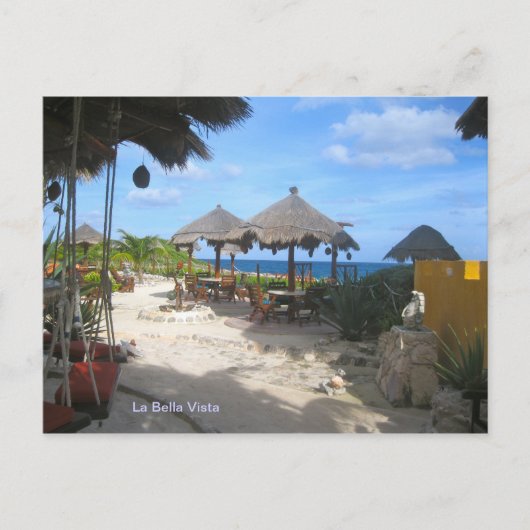 La Bella Vista Briefkaart (Voorkant)