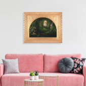 La Belle Dame Sans Merci Canvas Afdruk (Insitu (Woonkamer))