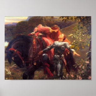 La Belle Damme Sans Merci print