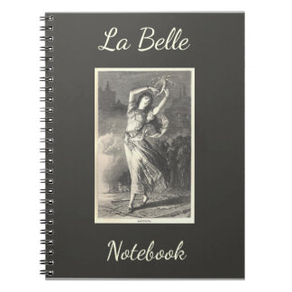 La Belle Esmeralda Spiraal Foto Notitieboek