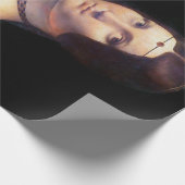 La Belle Ferronniere, Leonardo da Vinci Cadeaupapier (Hoek)