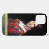 La Belle Ferronniere, Leonardo da Vinci Case-Mate iPhone Case (Achterkant (horizontaal))