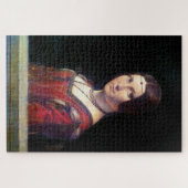 La Belle Ferronniere, Leonardo da Vinci Legpuzzel (Horizontaal)