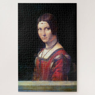 La Belle Ferronniere, Leonardo da Vinci Legpuzzel