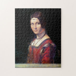 La Belle Ferronniere, Leonardo da Vinci Legpuzzel