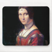 La Belle Ferronniere, Leonardo da Vinci Muismat (Voorkant)