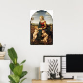 La belle jardinière - Madonna - Raphael - Raffael Poster (Thuiskantoor)