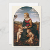 La Belle Jardinière van Rapahel Kaart (Voorkant / Achterkant)