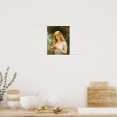 La Belle Liseuse Poster (Keuken)