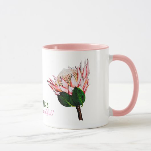 La Belle Mug du Roi Protea (Droite)
