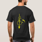 La belle T-shirt obscurité (Dos)