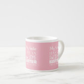 La belle tasse rose avec les soeurs drôles (Devant droit)