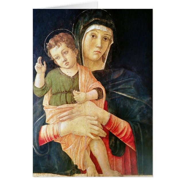 La bénédiction de Vierge et d'enfant, 1460-70 (Devant)