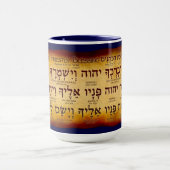 La bénédiction sacerdotale en Mug hébreu (Centre)