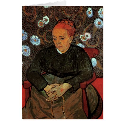 La Berceuse (Augustine Roulin) de Vincent van Gogh (Devant)
