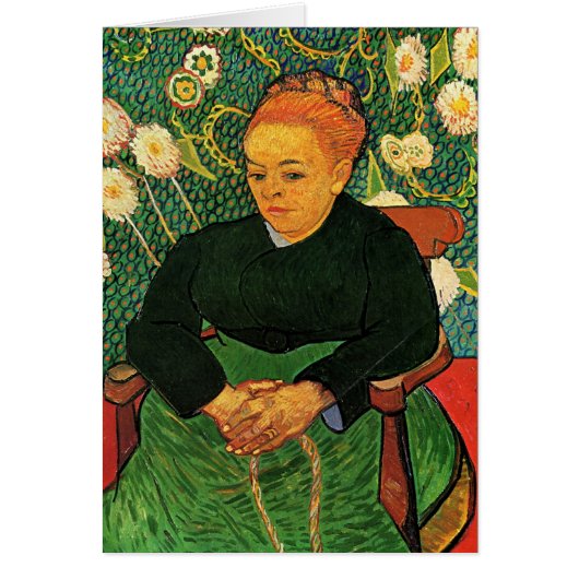 La Berceuse (Augustine Roulin) de Vincent van Gogh (Devant)