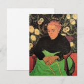 La Berceuse (Augustine Roulin) door Vincent van Go (Voorkant / Achterkant)