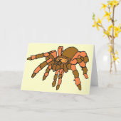 La BG cartes de salutation et de note d'araignée (Fleur jaune)