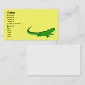 La BG cartes de visite d'alligator (Devant / Derrière)