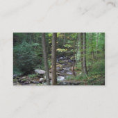 La BG cartes de visite de courant de nature (Dos)