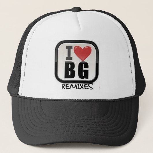 LA BG REMÉLANGE LE CASQUETTE DE LOGO (Devant)