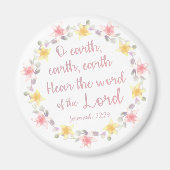 La Bible chrétienne Verse Magnet (Devant)