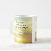 La bible cite la tasse de 4h13 de Philippiens (Devant gauche)